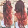 Bright Red Medium Hairstyles (Photo 15 of 15)