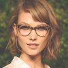 Medium Haircuts For Women With Glasses (Photo 1 of 25)