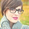 Medium Haircuts For Women With Glasses (Photo 12 of 25)