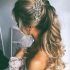 25 Best Curly Ponytail Wedding Hairstyles for Long Hair