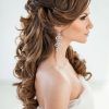 Dimensional Waves In Half Up Wedding Hairstyles (Photo 2 of 25)