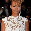Rihanna Black Curled Mohawk Hairstyles (Photo 23 of 25)