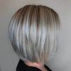 Ash Blonde Balayage For Short Stacked Bob Hairstyles (Photo 14 of 25)
