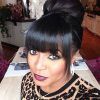 Updo Hairstyles With Bangs For Black Hair (Photo 13 of 15)
