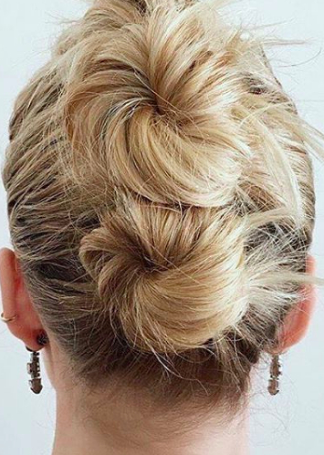  Best 25+ of Stacked Buns Updo Hairstyles