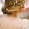 Bridal Chignon Hairstyles With Headband And Veil (Photo 2 of 25)