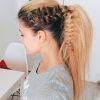 Messy Blonde Ponytails With Faux Pompadour (Photo 25 of 25)