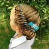Rolled Roses Braids Hairstyles (Photo 6 of 25)