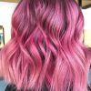 Pink Balayage Haircuts For Wavy Lob (Photo 14 of 25)