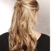 Half-Updo Blonde Hairstyles With Bouffant For Thick Hair (Photo 4 of 25)