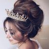 Wedding Updos For Long Hair With Tiara (Photo 13 of 15)