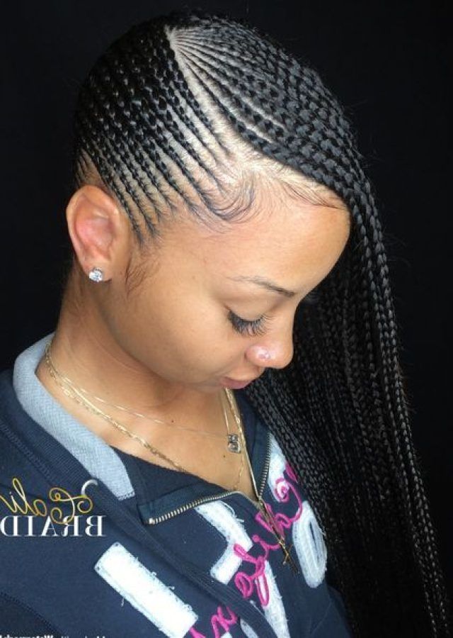 25 Best Ideas Back and Forth Skinny Braided Hairstyles