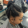 High Ponytail Hairstyles With Jumbo Cornrows (Photo 6 of 25)