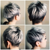 Dark Brown Hair Hairstyles With Silver Blonde Highlights (Photo 12 of 25)