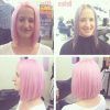 Pink Medium Hairstyles (Photo 5 of 15)