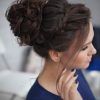 Elegant Messy Updo Hairstyles On Curly Hair (Photo 16 of 25)
