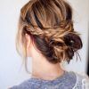 Side Bun Twined Prom Hairstyles With A Braid (Photo 19 of 25)