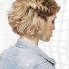 Curly Bob Bridal Hairdos With Side Twists (Photo 2 of 25)