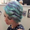 Edgy Lavender Short Hairstyles With Aqua Tones (Photo 15 of 25)
