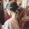 Messy Pony Hairstyles With Lace Braid (Photo 10 of 25)