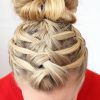 Updo Hairstyles With French Braid (Photo 2 of 15)