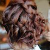 Messy Crown Braid Updo Hairstyles (Photo 10 of 25)