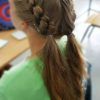 Pony Hairstyles With Accent Braids (Photo 10 of 25)
