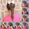 French Braid Ponytail Hairstyles With Bubbles (Photo 21 of 25)