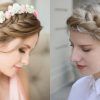 Traditional Halo Braided Hairstyles With Flowers (Photo 13 of 25)