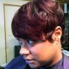 Plum Brown Pixie Haircuts For Naturally Curly Hair (Photo 2 of 25)