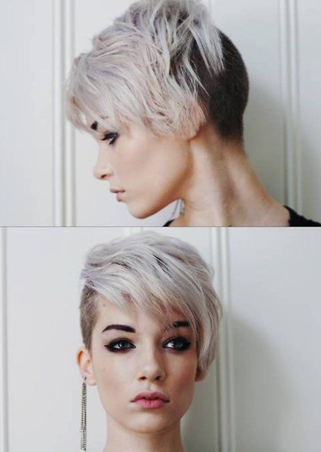 The 25 Best Collection of Short Hairstyles with Both Sides Shaved