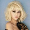 Shaggy Blonde Bob Hairstyles With Bangs (Photo 19 of 25)
