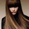 Blunt Lob Haircuts With Straight Bangs (Photo 16 of 25)