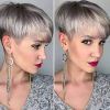 Long Blonde Pixie Haircuts With Root Fade (Photo 22 of 25)