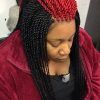Black Layered Senegalese Twists Pony Hairstyles (Photo 19 of 25)