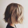 Short Ruffled Hairstyles With Blonde Highlights (Photo 6 of 25)