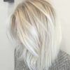Platinum Blonde Medium Hairstyles (Photo 7 of 15)