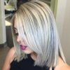 Long Blonde Bob Hairstyles In Silver White (Photo 11 of 25)