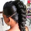 Braided Hairstyle With Jumbo French Braid (Photo 2 of 15)