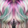 Cotton Candy Colors Blend Mermaid Braid Hairstyles (Photo 15 of 25)