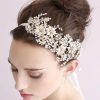 High Updos With Jeweled Headband For Brides (Photo 9 of 25)