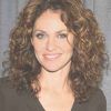 Curly Medium Hairstyles For Round Faces (Photo 5 of 25)