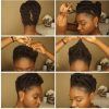 Updo Hairstyles For Medium Length Natural Hair (Photo 3 of 15)