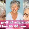 Short Hairstyles For Women With Gray Hair (Photo 17 of 25)