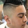 Mohawk Haircuts On Curls With Parting (Photo 1 of 25)