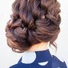 Diagonal Braid And Loose Bun Hairstyles For Prom (Photo 5 of 25)