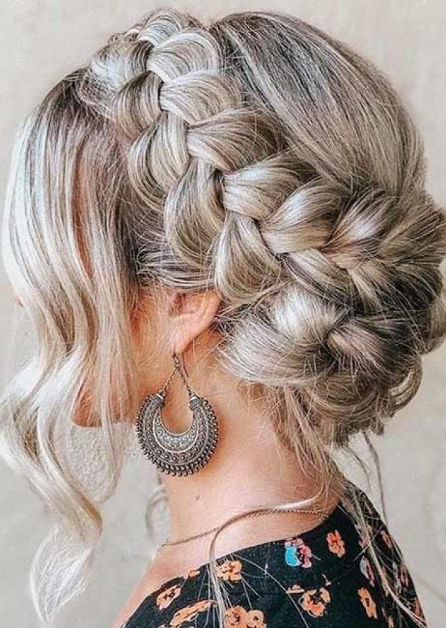 25 the Best Lovely Crown Braid Hairstyles