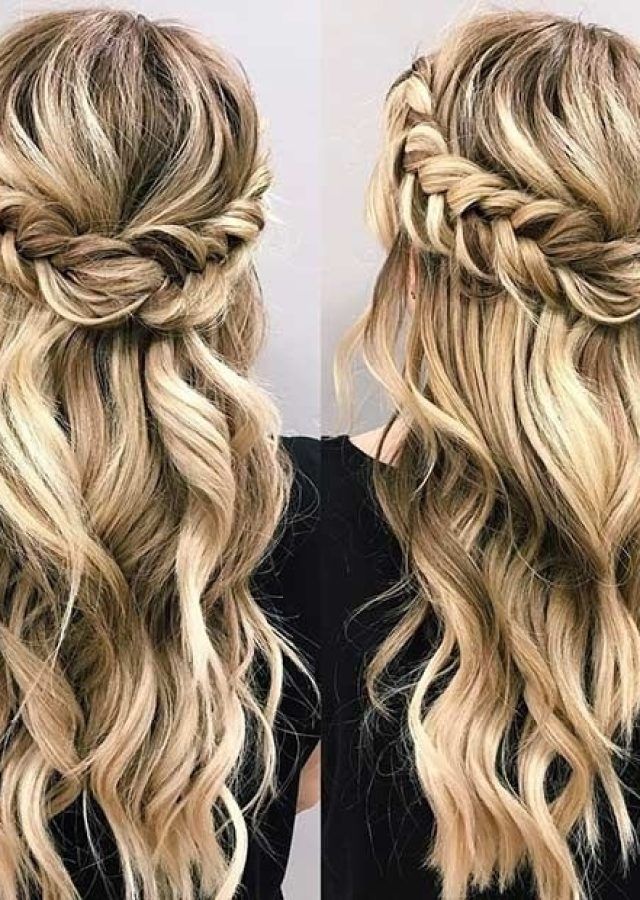 15 Inspirations Half Up Braided Hairstyles