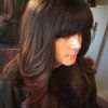 Black Long Hairstyles With Bangs And Layers (Photo 12 of 25)