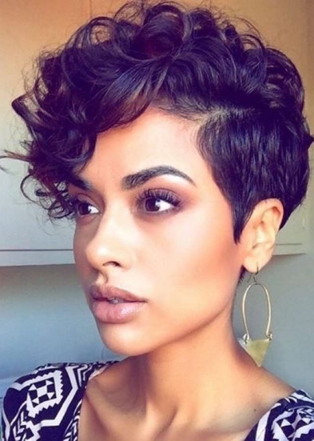 25 the Best Short Black Pixie Hairstyles for Curly Hair